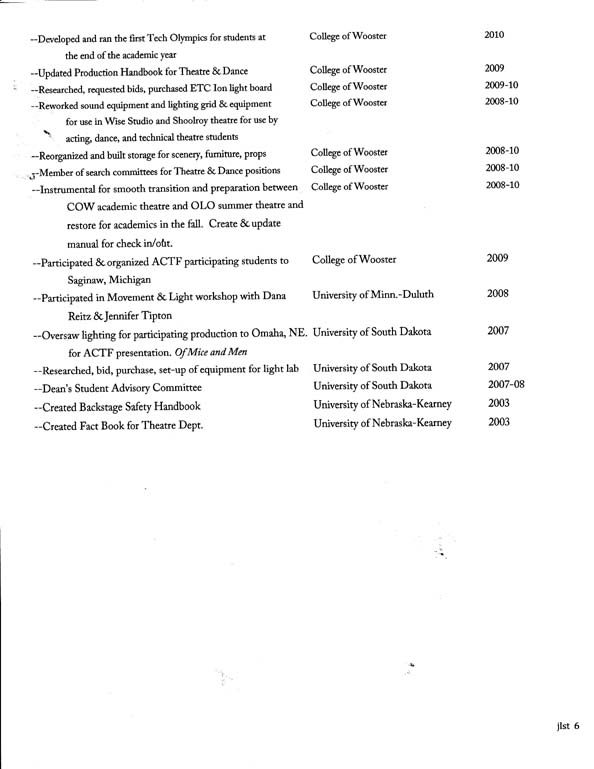 resume pg6